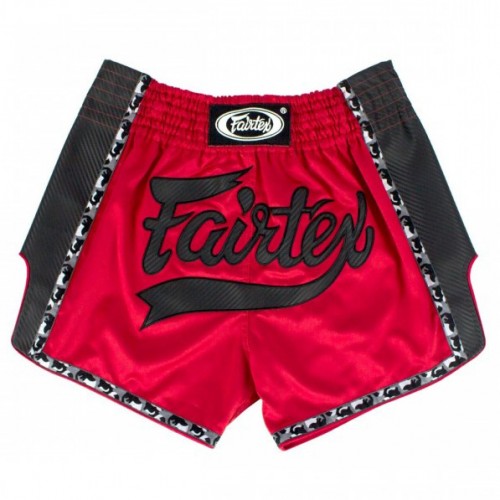Тайские шорты Fairtex (BS-1703 red/black)